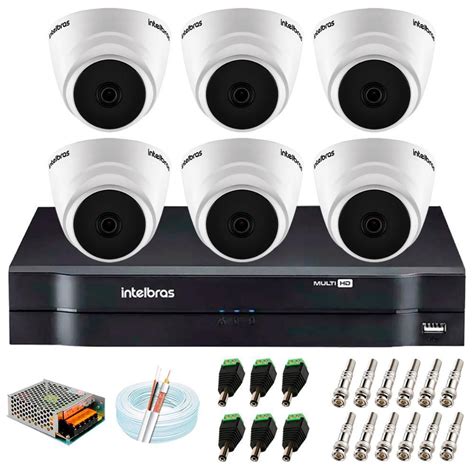 Kit C Meras Intelbras Vhd D Dome Infra