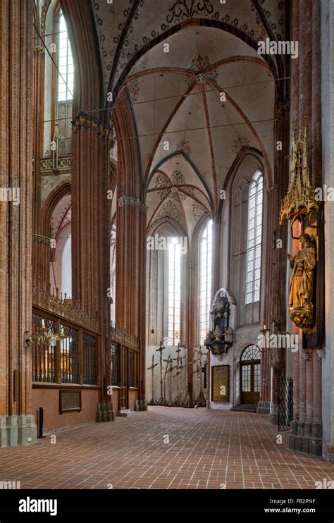 Lübeck Marienkirche St Marien Stock Photo Alamy