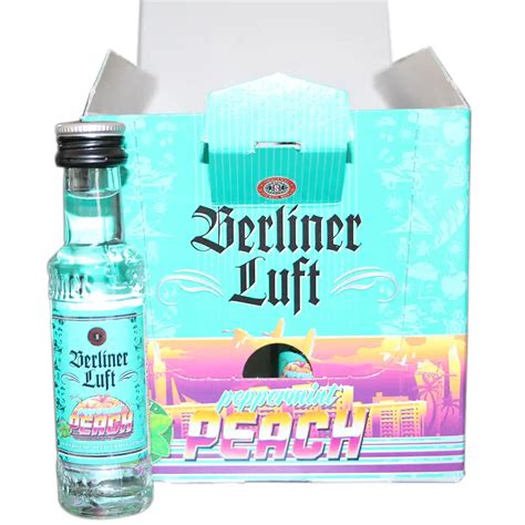 Berliner Luft Peppermint Peach 24 Fläschchen A 002 Liter Und 18