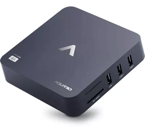 Tv Box Aqu Rio Stv Padr O K Gb Preto Gb De Mem Escorrega