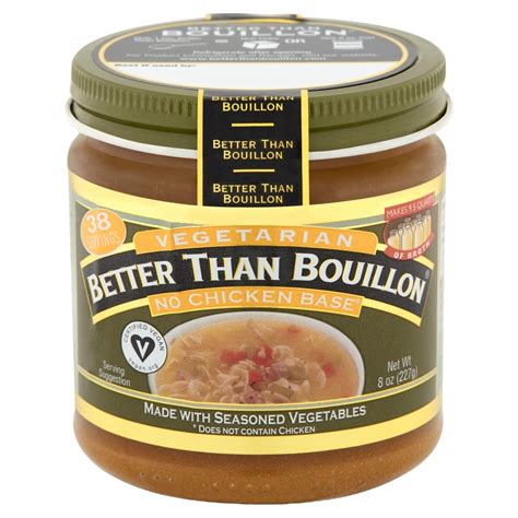 Vegetarian No Chicken Base - Better Than Bouillon