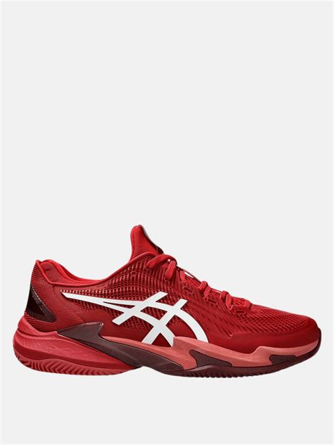 asics court ff  novak clay tennis shoes nencini sport