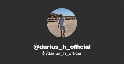 Dariushofficial Instagram Tiktok Linktree