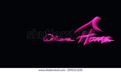 Welcome Home Background 4k Wallpaper Stock Illustration 2393111235 | Shutterstock