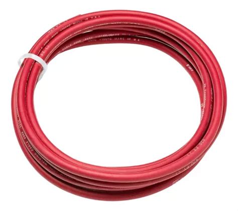 Cable Portaelectrodo Soldar Flexible Cal Metros Rojo Env O Gratis