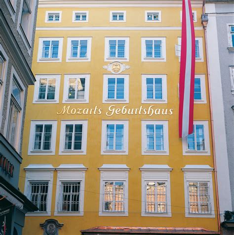 Bergfex Sehenswürdigkeiten Mozarts Geburtshaus Salzburg Stadt