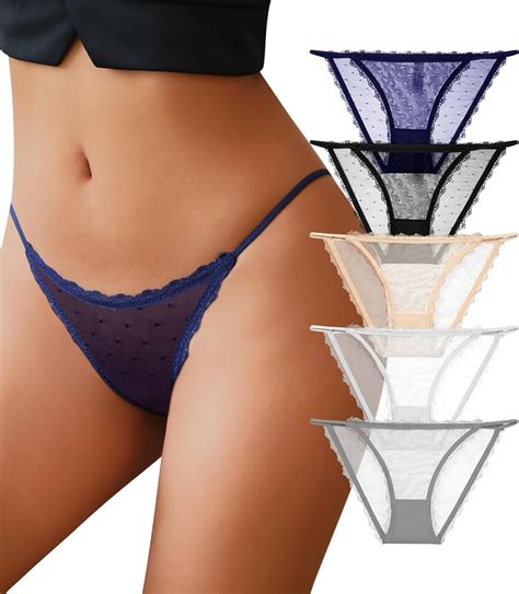 J Pone Sexy Underwear For Women String Bikini Underwear For Women High Cut Breathable Hipster
