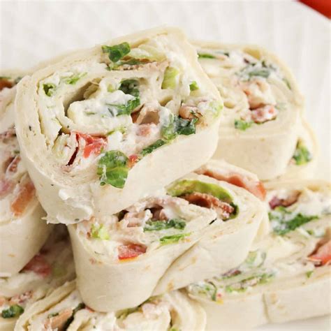 Ranch BLT Pinwheels Recipe BLT Roll Ups