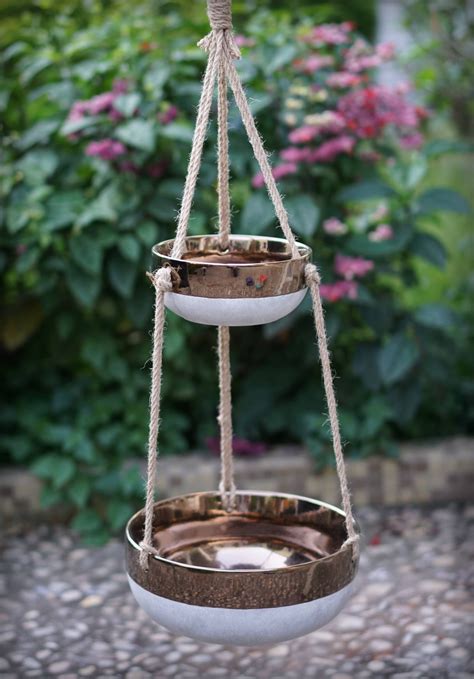 Better Homes & Gardens Faison Outdoor Double Hanging Planter - Walmart.com - Walmart.com