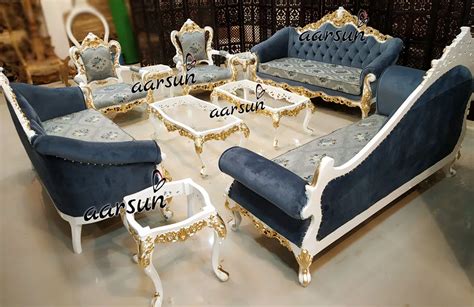 Victorian Sofa Sets India | Cabinets Matttroy