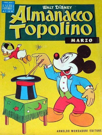 Gcd Cover Almanacco Topolino Cartoons Magazine Walt Disney