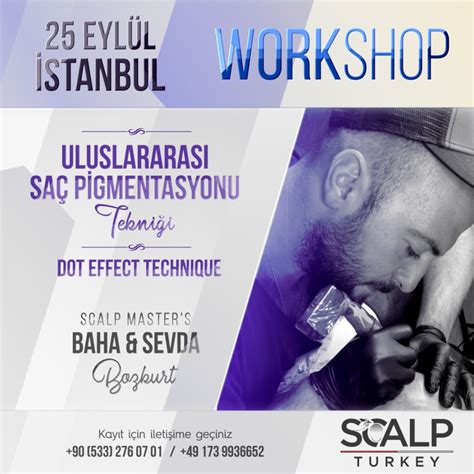 25 Eylül 2023 İstanbul Workshop | Scalp Turkey
