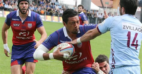 Rugby Pro D E Journ E As B Ziers H Rault Cs Bourgoin Jallieu