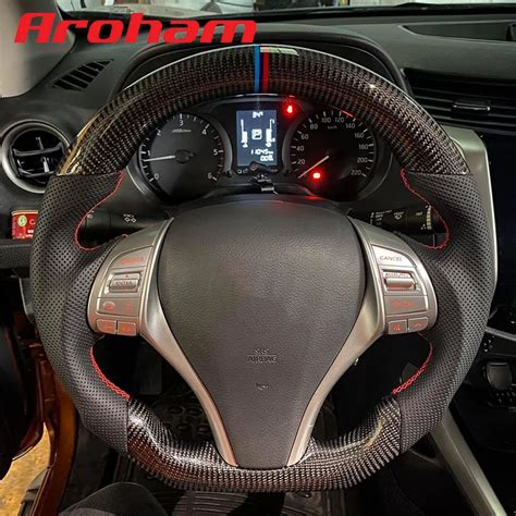 Aroham Customized Carbon Fiber Steering Wheel For Nissan Terra 2017