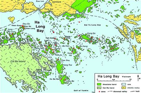 Halong Bay Map: View Halong Bay Map, Halong Bay Travel Map, Halong Bay ...