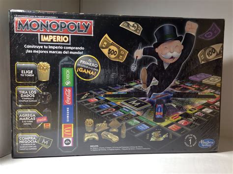 Saldo Juego De Mesa Monopoly Imperio Hasbro Dorado Nuevo 499 00 En