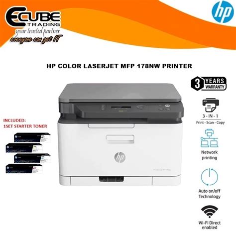 HP MFP 178NW ALL IN ONE COLOR LASER PRINTER Shopee Malaysia