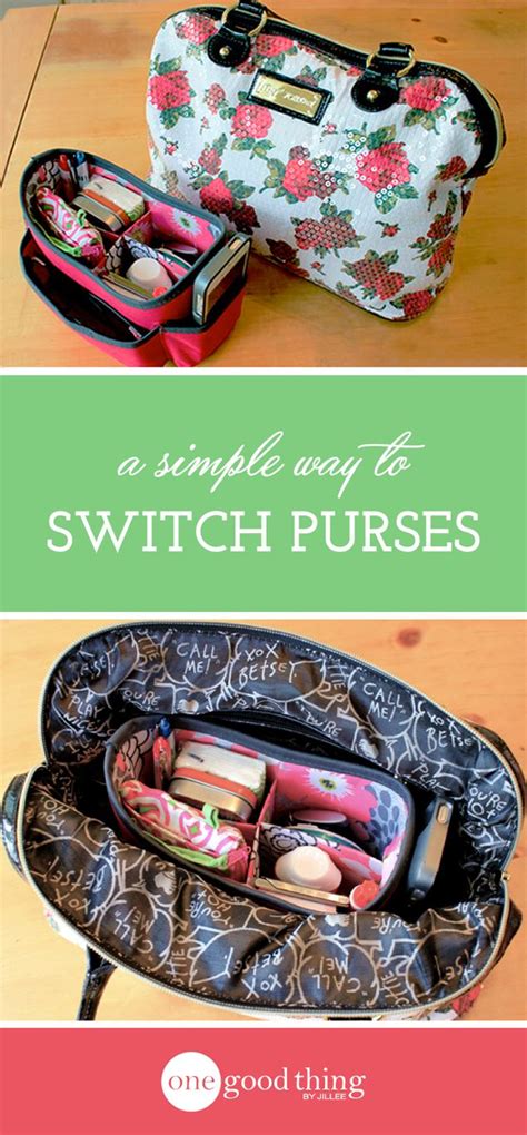 How To Switch Purses Quickly With A Purse Organizer Purse