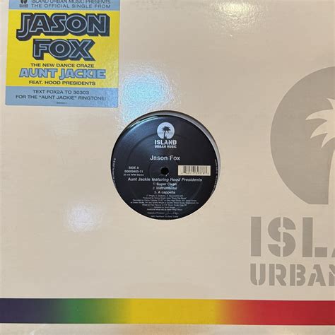 Jason Fox feat. Hood Presidents - Aunt Jackie (12'') (キレイ!!) - FATMAN