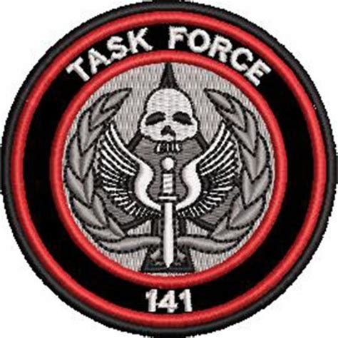 Patch Bordado Task Force X Cm C D