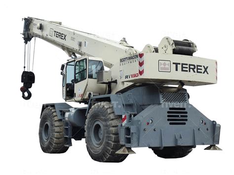 Terex 130 Ton Rough Terrain Crane - Inquipco