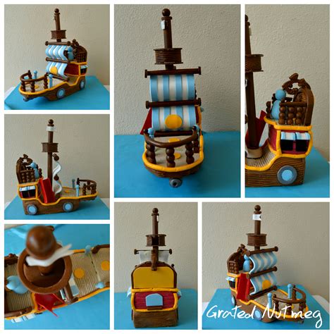 Jake And The Neverland Pirates Ship Cake