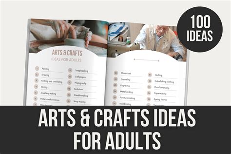 100 Arts & Crafts Ideas for Adults & 100 Ideas for Kids – Viralcontent.design