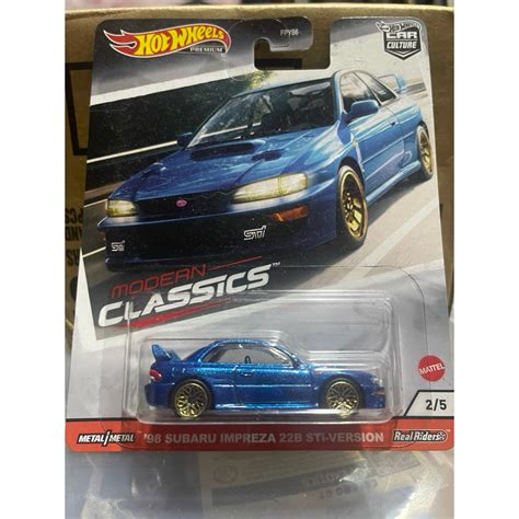 Hot Wheels Subaru Impreza B Sti Version Shopee Malaysia