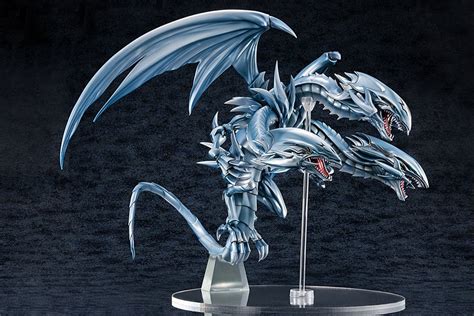 Three Headed Blue Eyes White Dragon