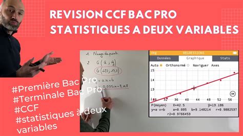 Préparer son CCF Bac Pro mathématiques Statistiques à deux