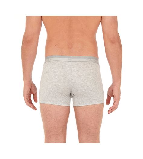 Boxer En Coton Modal Gris Hom Classic Lingerie Sipp