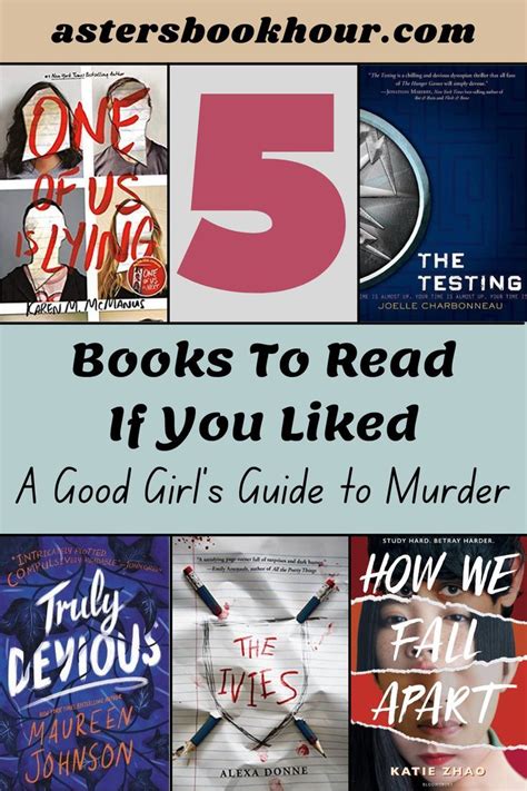 Did You Like A Good Girls Guide To Murder By Holly Jackson And Are