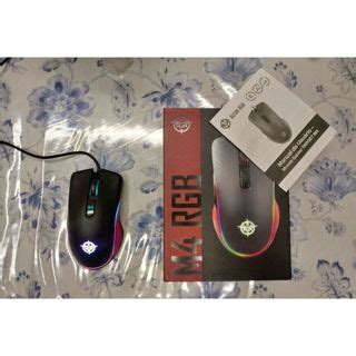 Mouse Gamer TGT M4 Rainbow RGB 7 Botoes 4000 DPI Novo Lacrado