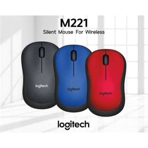 Jual MOUSE LOGITECH M221 - Silent oleh PT. VISINDO GLOBAL TEKNOLOGI