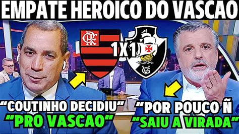 P S Jogo Imprensa Rasga Elogios Ao Vasco Empate Na Ra A Coutinho