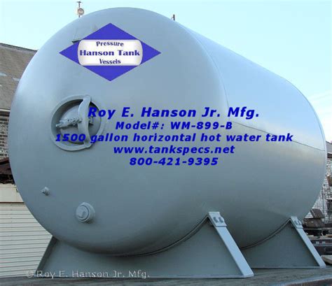 Water Storage Tanks Hot Water Storage Tanks Hanson Tank