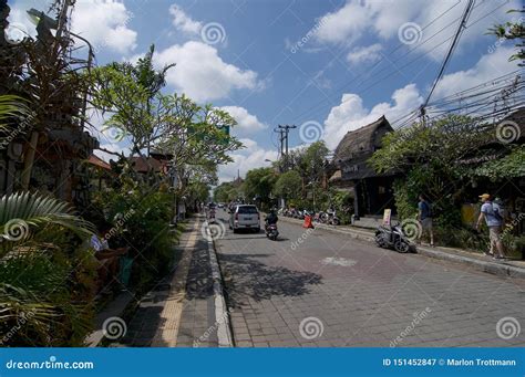 Jalan Raya Ubud Main Road Editorial Photography Image Of People