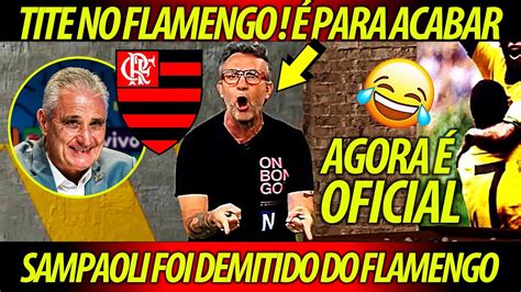 Vamos Rir Neto Entra Em Choque A Chegada De Tite No Flamengo