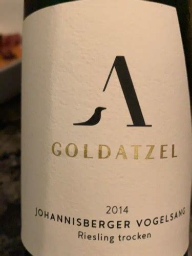 Goldatzel Johannisberger Vogelsang Riesling Trocken Vivino Us