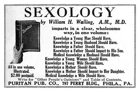 Sexology 1919a A Visual Encyclopedia Of American