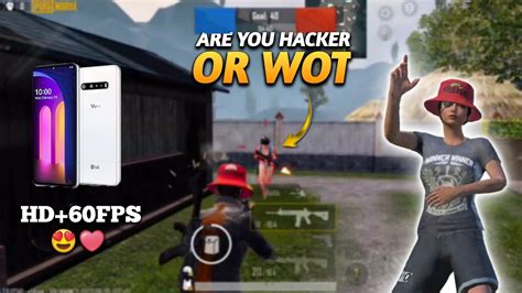 Are You Hacker Or Wot 1V1 TDM Lg V60 Pubg Tdm Test Lg V60 Pubg