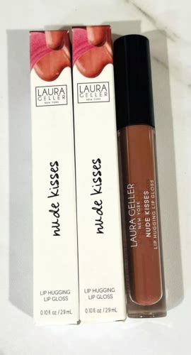 Laura Geller Nude Kisses Lip Hugging Lip Gloss Tan Lines Oz