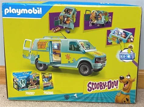 Playmobil Scooby Doo The Mystery Machine Playset Sealed Pc Nib