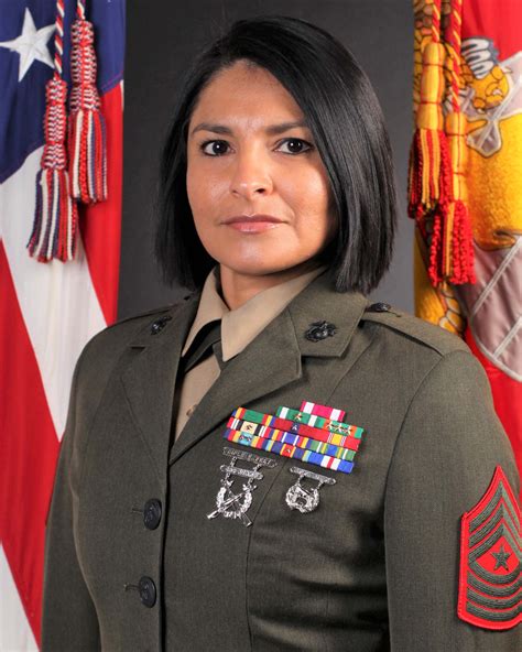 Female Sergeant Major Of The Marine Corps