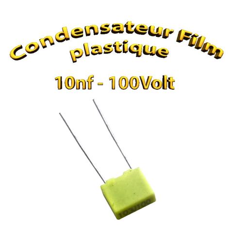 Condensateur Film Plastique Nf Uf V