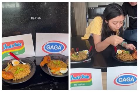 Battle Review Terjujur Antara Indomie Vs Mie Gaga Mana Mie Goreng Yang