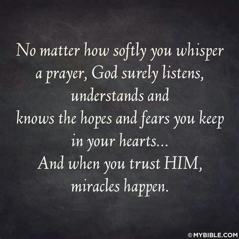 Trusting God Makes Miracles Happen Miracle Quotes I Need A Miracle