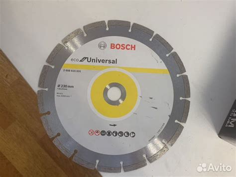 Диск алмазный сегментный по бетону 230 мм Bosch купить в Санкт ...