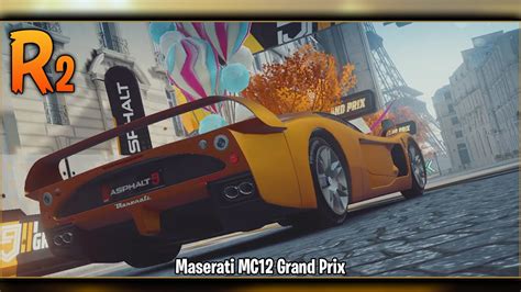 Asphalt 9 Maserati MC12 Grand Prix Round 2 Arc De Triomphe