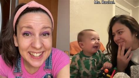 How Baby Reacts To Ms Rachel Part Tik Tok Compilation Ms Rachel